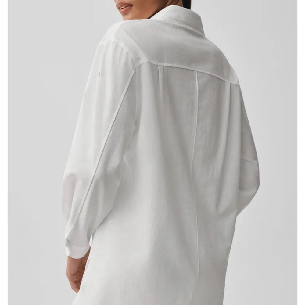 NWT ALO Yoga dreamscape button front long sleeve shirt Size Small - Picture 12 of 13